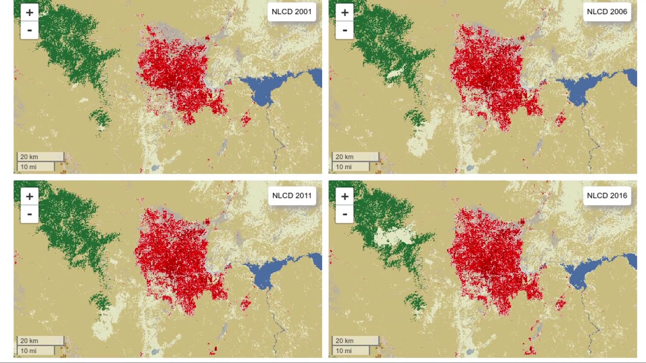Creating linked maps using leafmap