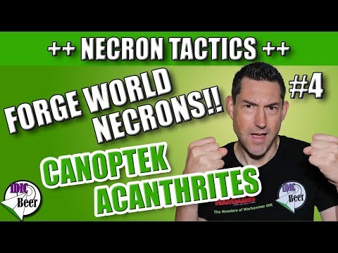 Forge World Necron Tactics (Canoptek Acanthrites)