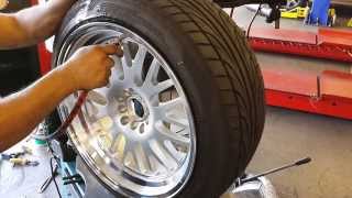 Tire stretching 18X9.5 on 225/45/18