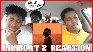 LIL BOAT 2 ALBUM REVIEW WITH LIL YACHTY HATER | TRASH OR FIRE !?