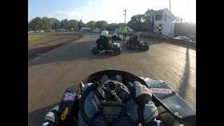 preview picture of video 'GoPro HD Thunderlake Speedway Stock Lights Heat #1 06/09/12'
