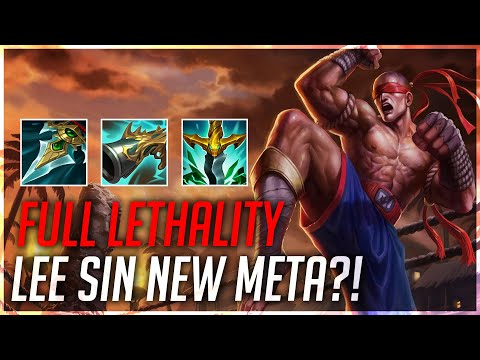 FULL LETHALITY LEE SIN NEW META?! [League of Legends]