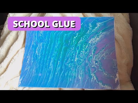 AMAZON BASICS SCHOOL GLUE With Craft Paints (#05)