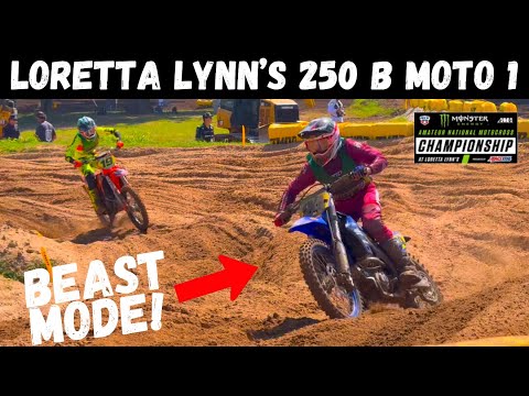 He Came From Almost LAST To 1ST!! Stacked 250 B Class at Loretta’s 2025 