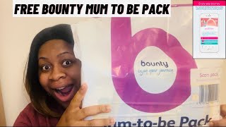 WHAT IS IN MY FREE BOUNTY MUM TO BE PACK? PLUS INFORMATION ABOUT THE BOUNTY PREGNANCY APP.