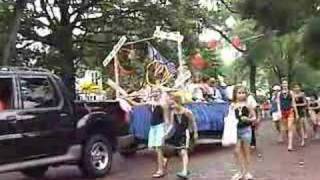 preview picture of video 'Bexley Swim Team - Bexley Ohio July 4th Parade'