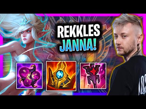 REKKLES IS A GOD WITH JANNA! | LR Rekkles Plays Janna Support vs !  Season 2025