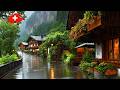 Spring Rainy Day In SWITZERLAND ️ Most Beautiful Villages Brienz Walking In The Rain 4K