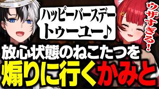 【煽り合い】データをロストして放心状態のねこたつを煽りに行き、煽り返されるKamito【Echoes of Aincrad/かみと/猫汰つな/白波らむね/らっしゃー/龍巻ちせ/叶/ゆふな/ギルくん】