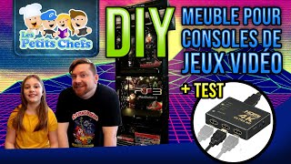 DIY : Meuble pour jeu video à moins de 50$ | Les Petits Chefs