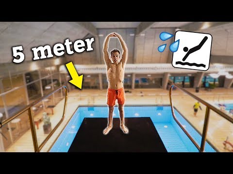 UDSPRING I SVØMMEHALLEN (Min største frygt!)