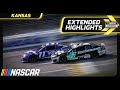 Overtime restart decides playoff fate at Kansas Speedway | NASCAR Cup Series Extended Highlights