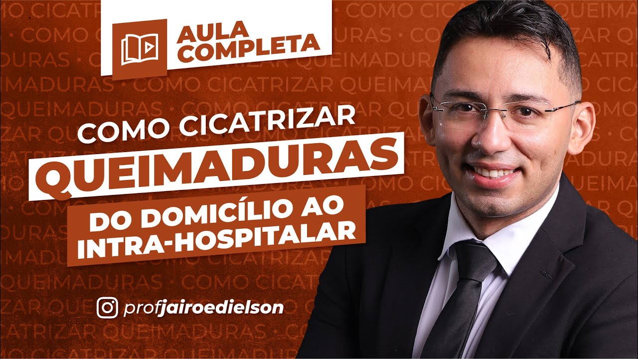Como cicatrizar queimaduras do domicílio ao intra hospitalar.