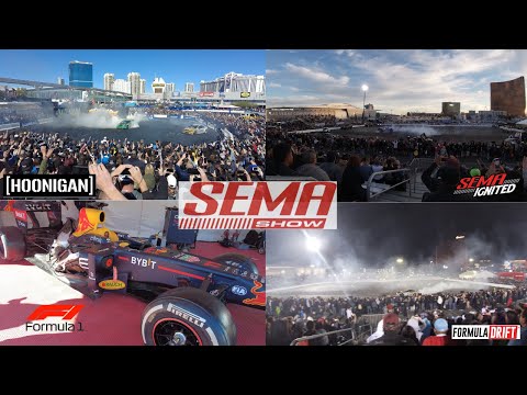 SEMA Show 2022 Las Vegas Hoonigan | Sema Cruise | Formula Drift DAY 4