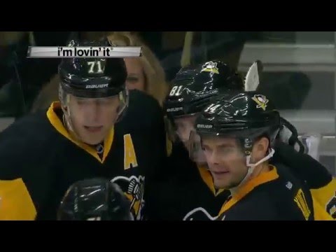 Kessel's empty-net goal | Penguins @ Rangers