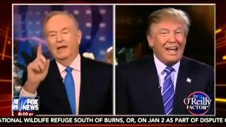 Donald Trump Bill O'Reilly FOX [FULL HD] January 27, 2016 1/27/2016