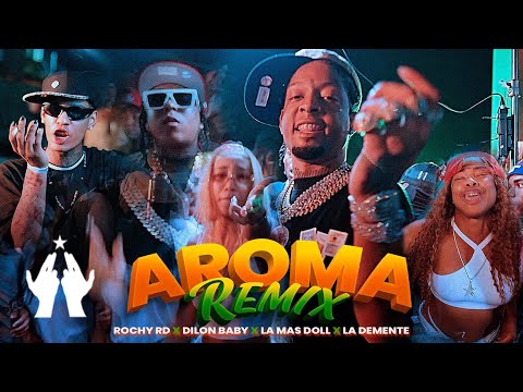 Rochy RD , La Más Doll, Kaly 8 , La Demente  Dilon Baby ,Tivi Gunz -  Aroma Remix  ☘️
