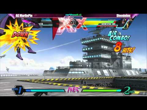 UMVC3 AG MarlinPie vs Dieminion NEC XII Tournament