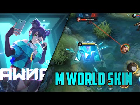 MLBB WANWAN M WORLD SKIN