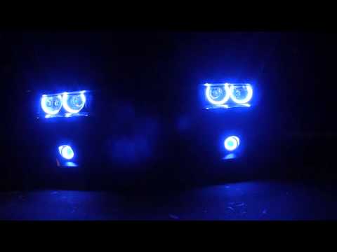 Dodge Challenger BLUE ORACLE Halos by Advanced Automotive Concepts