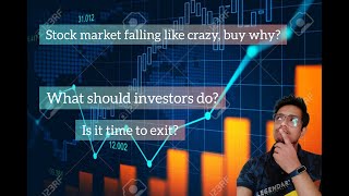 Why is the stock market falling so much? Is it time to exit? | Best thing to do for an investor