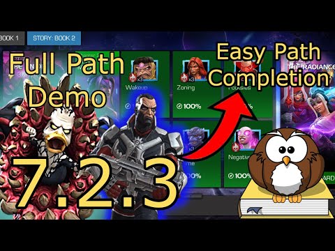 Full Run Through of 7.2.3 Footsies - Easy Path - 2024 - MCOC