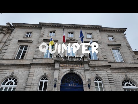 Best places to visit in QUIMPER, France - 4k Walking tour