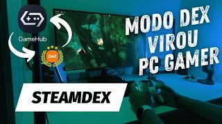 SteamDeX | Modo DEX virou PC GAMER com o Emulador GAMEHUB
