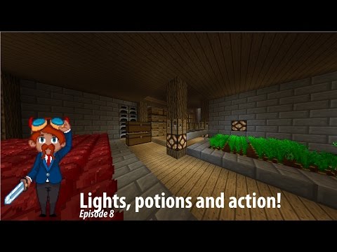 EPIC Minecraft: Lights, Potions & Action!🔥