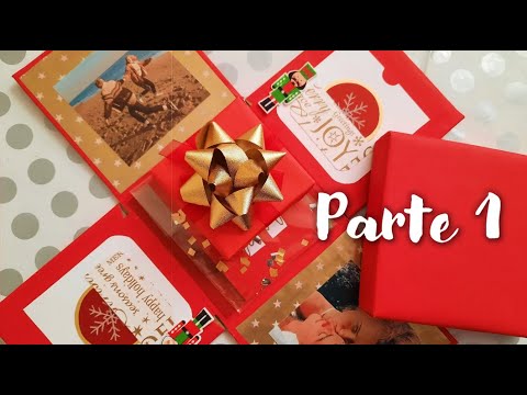 DIY ♡ CAJA SORPRESA DE NAVIDAD PARTE1 | Erandy Paz