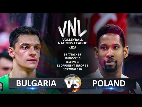 Bulgaria vs Poland | Men's VNL 2025