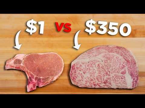 $1 Steak vs $350 Steak Challenge