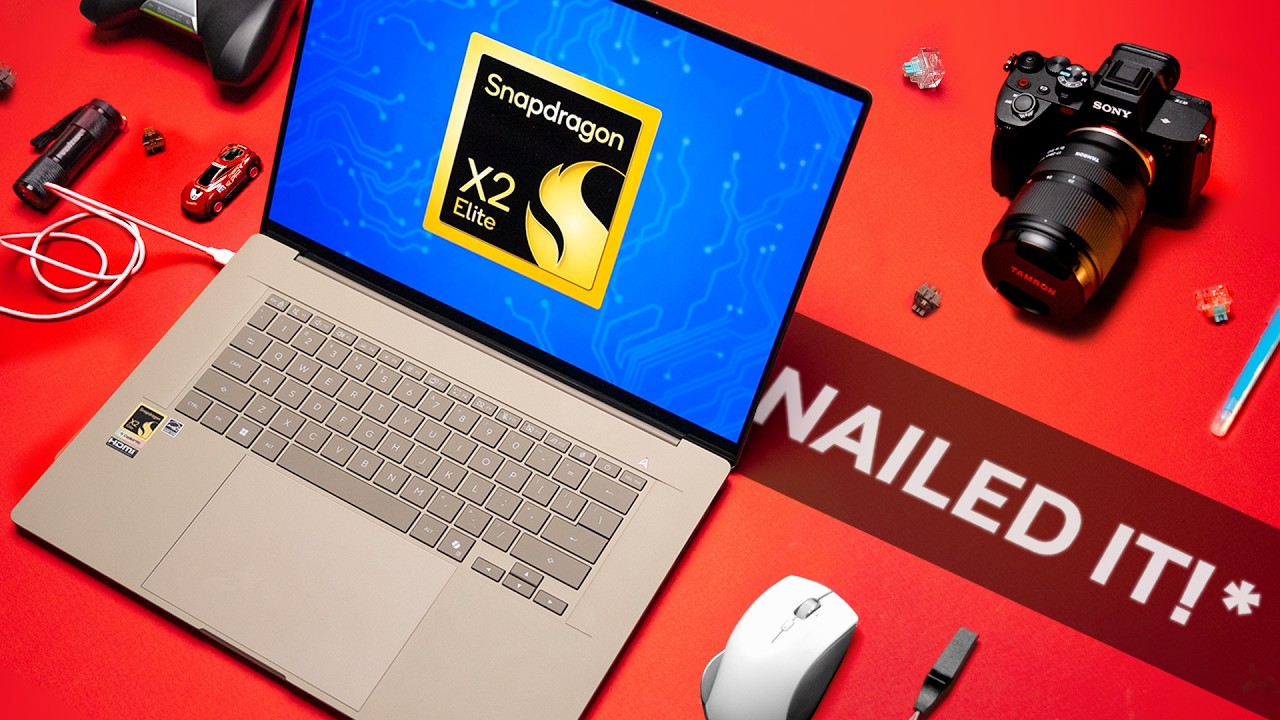 Snapdragon X2E Review - It CRUSHES Everything, but... - YouTube