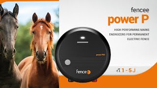 Fencee Power P10 villanypásztor készülék – 1 J, 10 km, 230 V