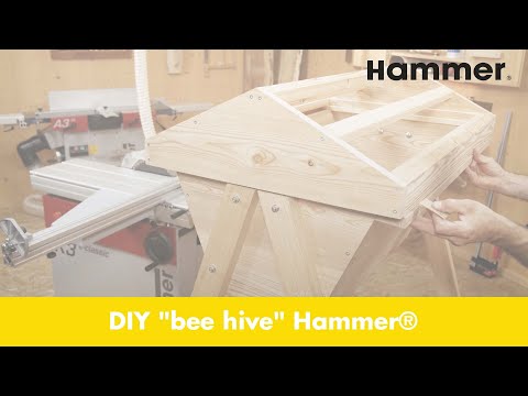 , title : 'DIY "bee hive" produced with the panel saw K3 e-classic from Hammer® | Felder Group'