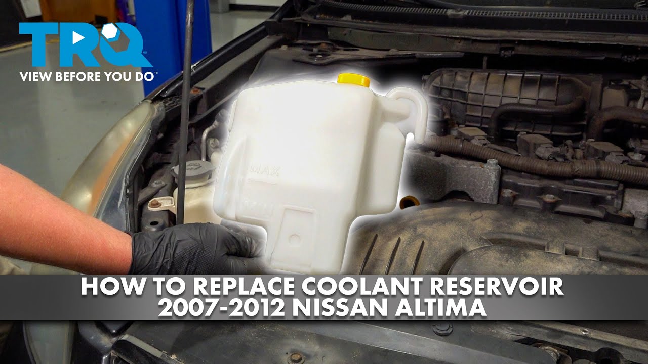 How to Replace Coolant Reservoir 2007-2012 Nissan Altima