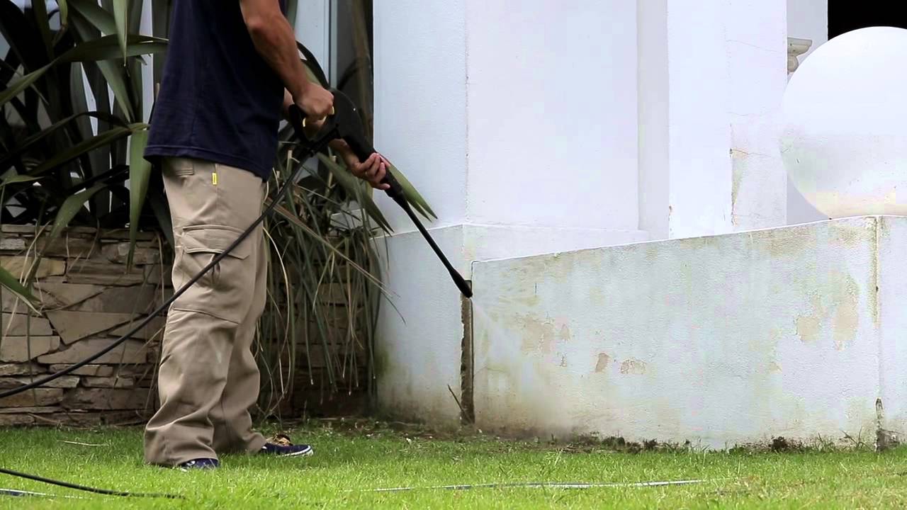 Cómo repintar paredes exteriores?