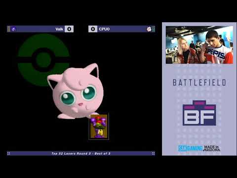Battlefield 9 Top 32 WR3 - Valk (Samus) vs CPU0 (Jigglypuff)
