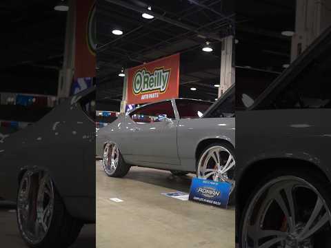 FLAWLESS Chevelle LS SWAPPED on Billet Specialties!#chevelle #worldofwheels #chicago #shorts