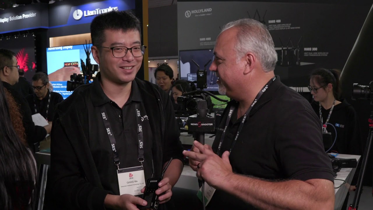 Hollyland Mars-400S - Newsshooter at IBC 2019