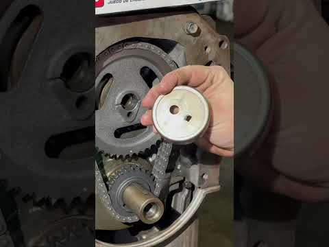 351c cam/ timing chain install and inspection.