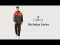 The Clownfish Nicholas Men's Waterproof Reversible Raincoat.