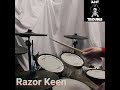 Razor Keen, Adam Ant, Drum Cover