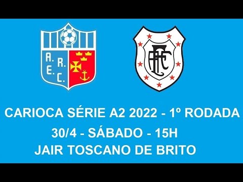 Angra EC x Americano - Carioca A2 2022 - 1º Rodada - 1º Turno