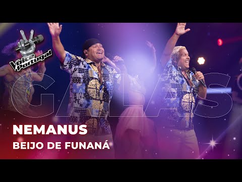 Nemanus - "Beijo de Funaná" | Gala de Fim de Ano | The Voice Portugal