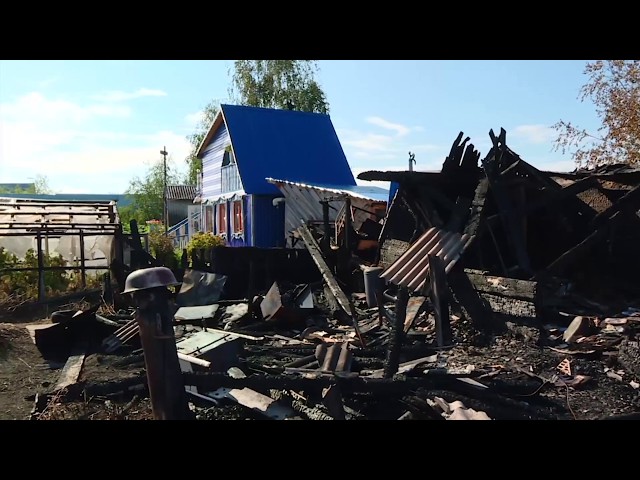 Пепелище вместо дачи