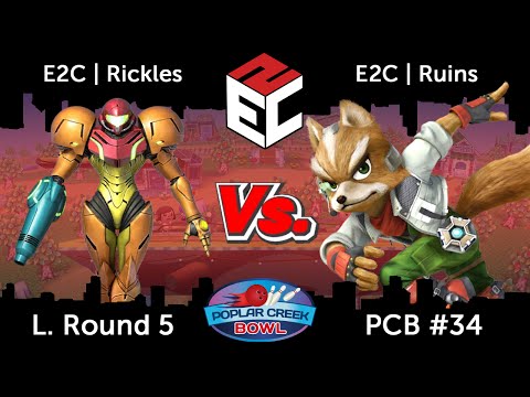 Poplar Creek Bowl #34 - E2C l Rickles (Samus) vs. E2C l Ruins (Fox) - LB