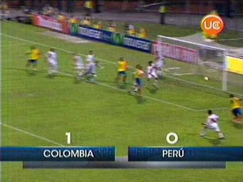 Clasificatorias Sudafrica 2010: Colombia 1 - Perú 0