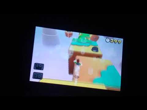 Super Mario 3D Land W8-3 No Tanooki Speedrun - Time: 46