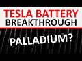 Tesla Battery Safety Breakthrough Using Palladium